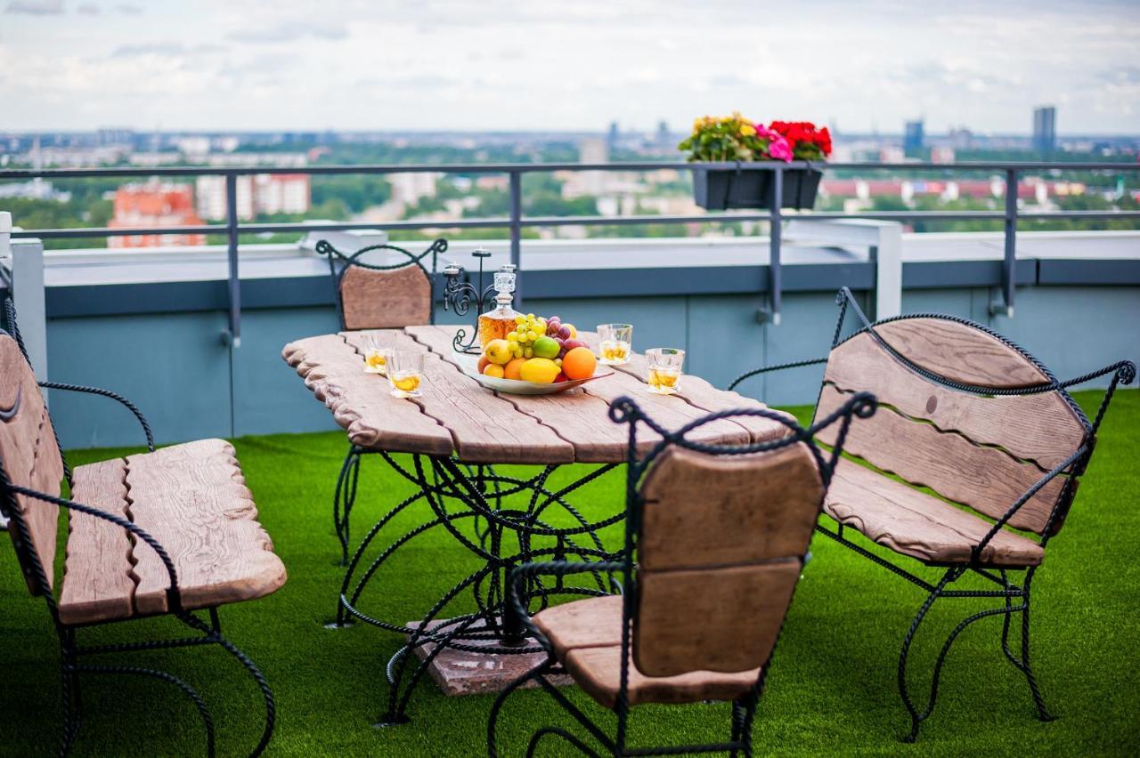Skyhouse Riga Amazing Penthouse And Spa Экстерьер фото