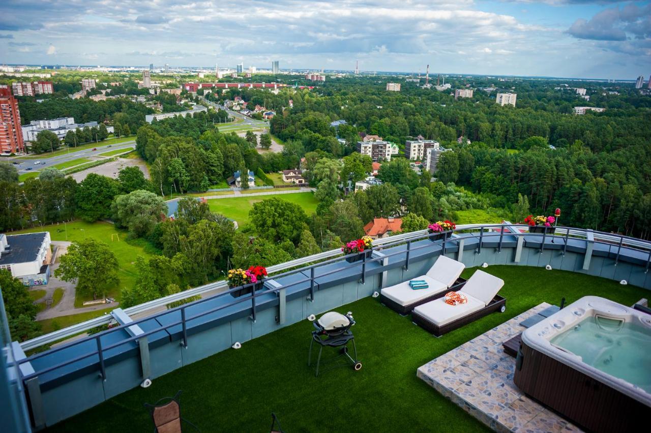 Skyhouse Riga Amazing Penthouse And Spa Экстерьер фото