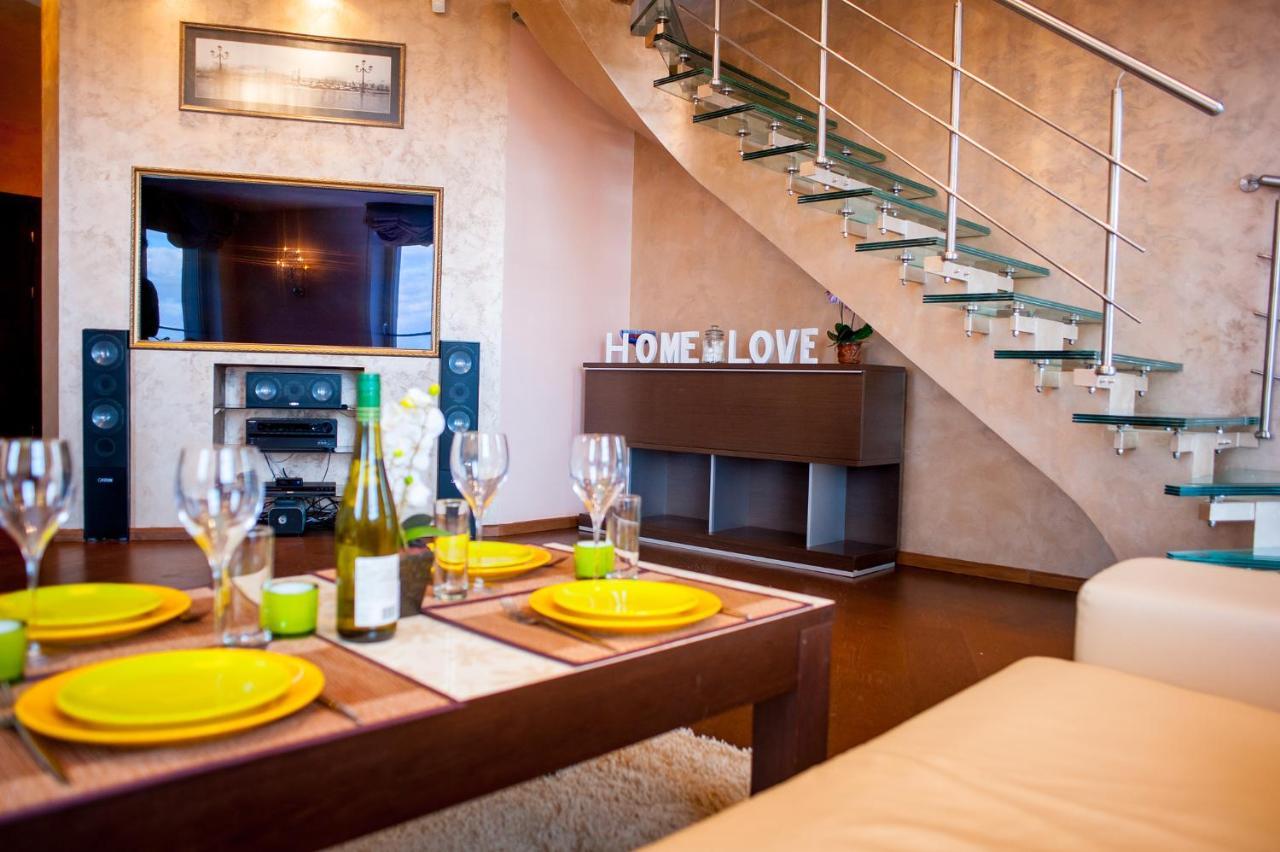 Skyhouse Riga Amazing Penthouse And Spa Экстерьер фото